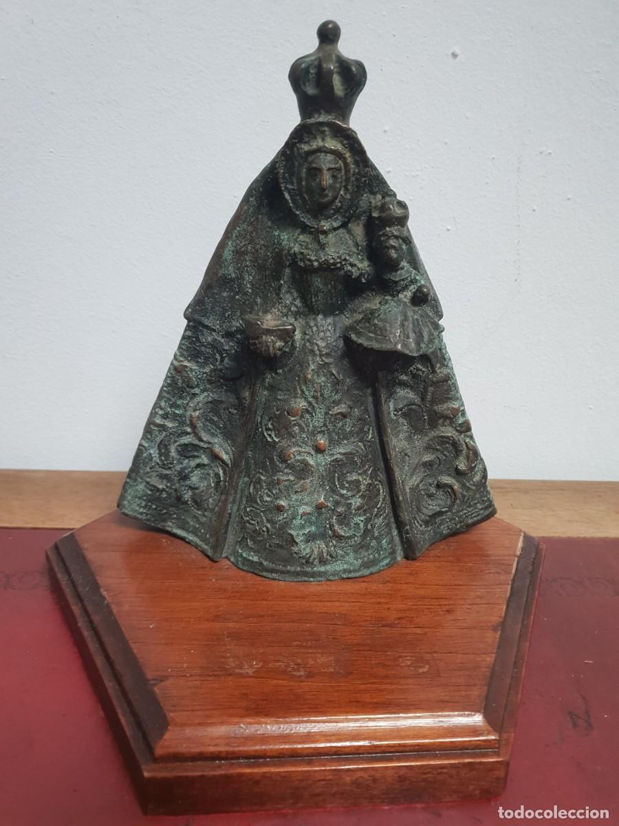 Arte: Figura bronce virgen del rocio