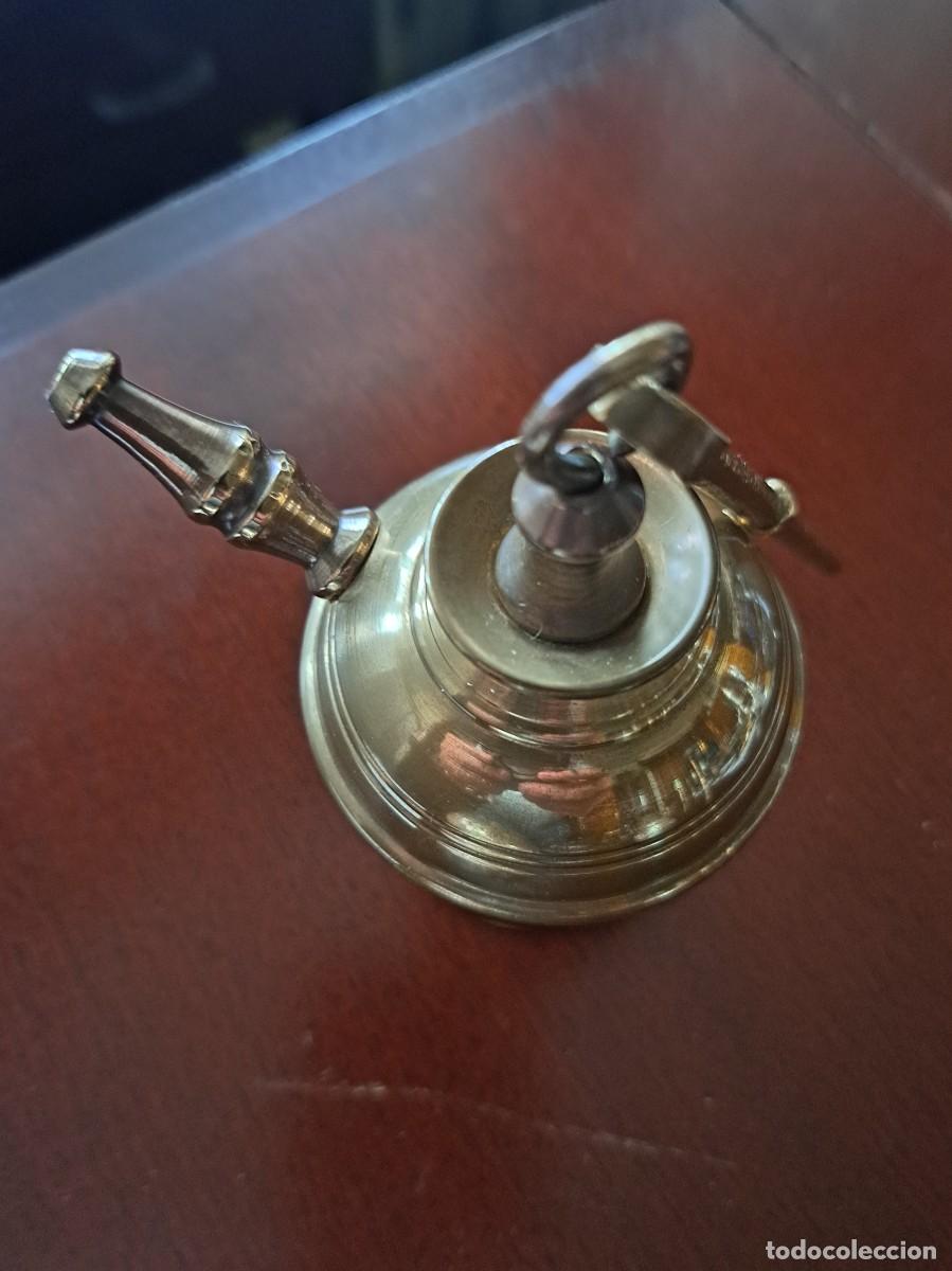 Arte: CANDIL DE ACEITE EN BRONCE VINTAGE - Foto 1