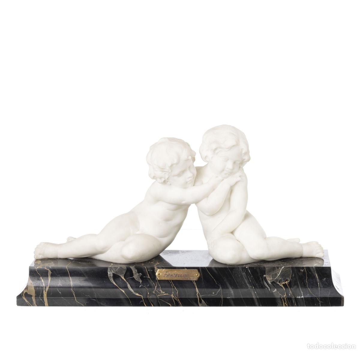 Art: Escultura - Grupo escult&oacute;rico 'Fratellini' - Siglo XIX