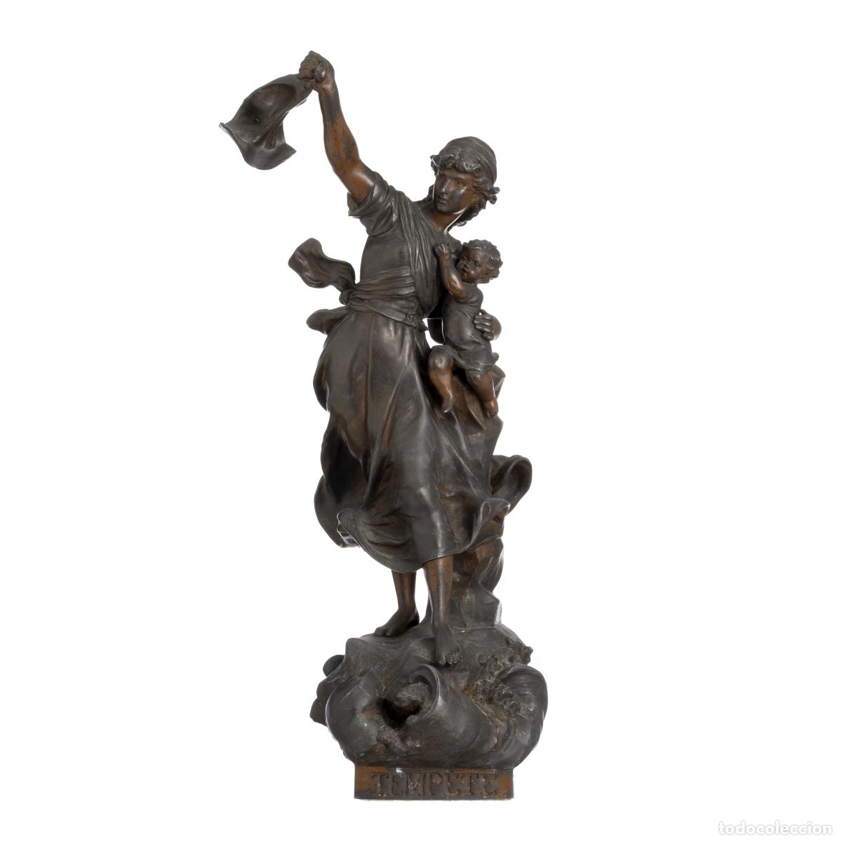 Arte: Escultura - Virgile Morey (firmada)