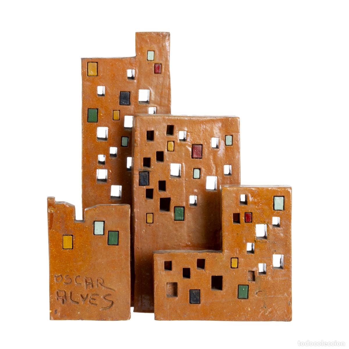 Arte: Escultura - &Oacute;scar Alves (firmado)