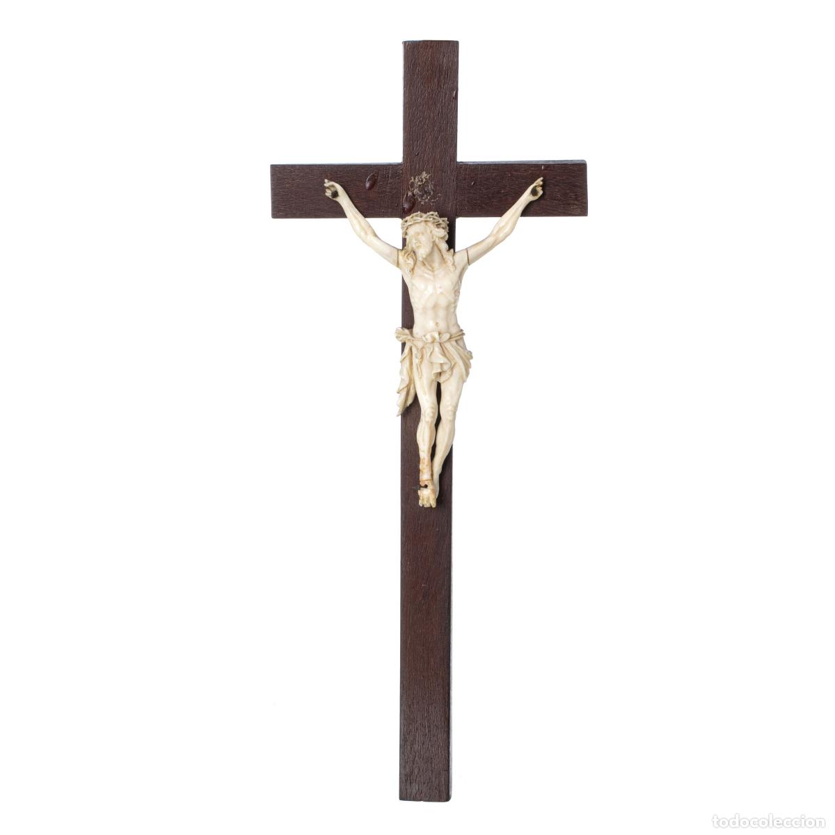 Art: Marfil - Jesucristo crucificado - siglo XIX