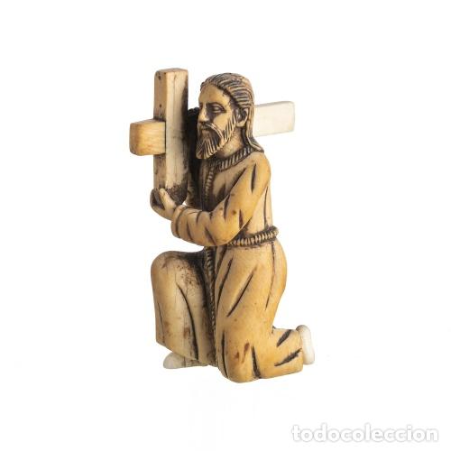 Art: Marfil - Se&ntilde;or de los Pasos (Indoportugu&eacute;s) - Siglo XVII