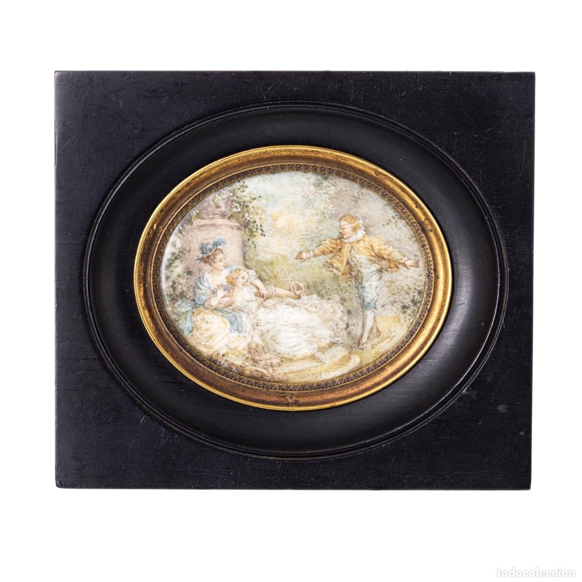 Art: Marfil - Fran&ccedil;ois I Dumont - Siglo XVIII