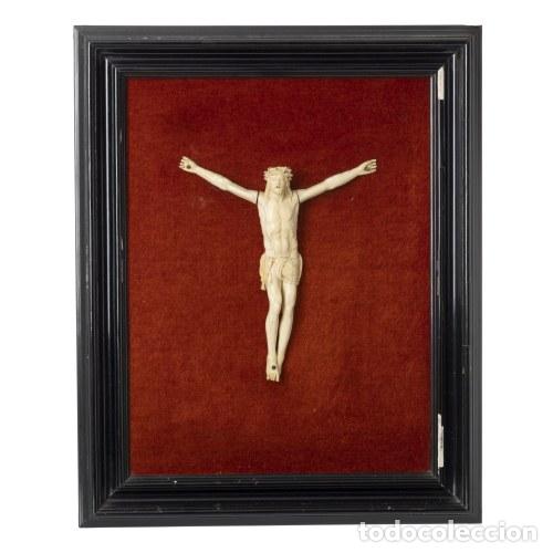 Arte: Marfil - Jesucristo crucificado indoportugu&eacute;s - Siglo XVIII