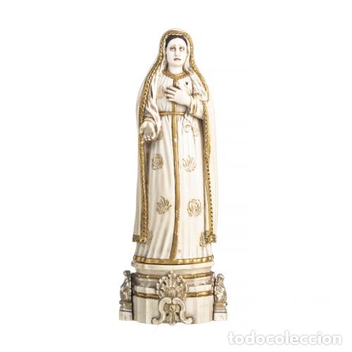 Arte: Marfil - Nuestra Se&ntilde;ora - Siglo XVIII