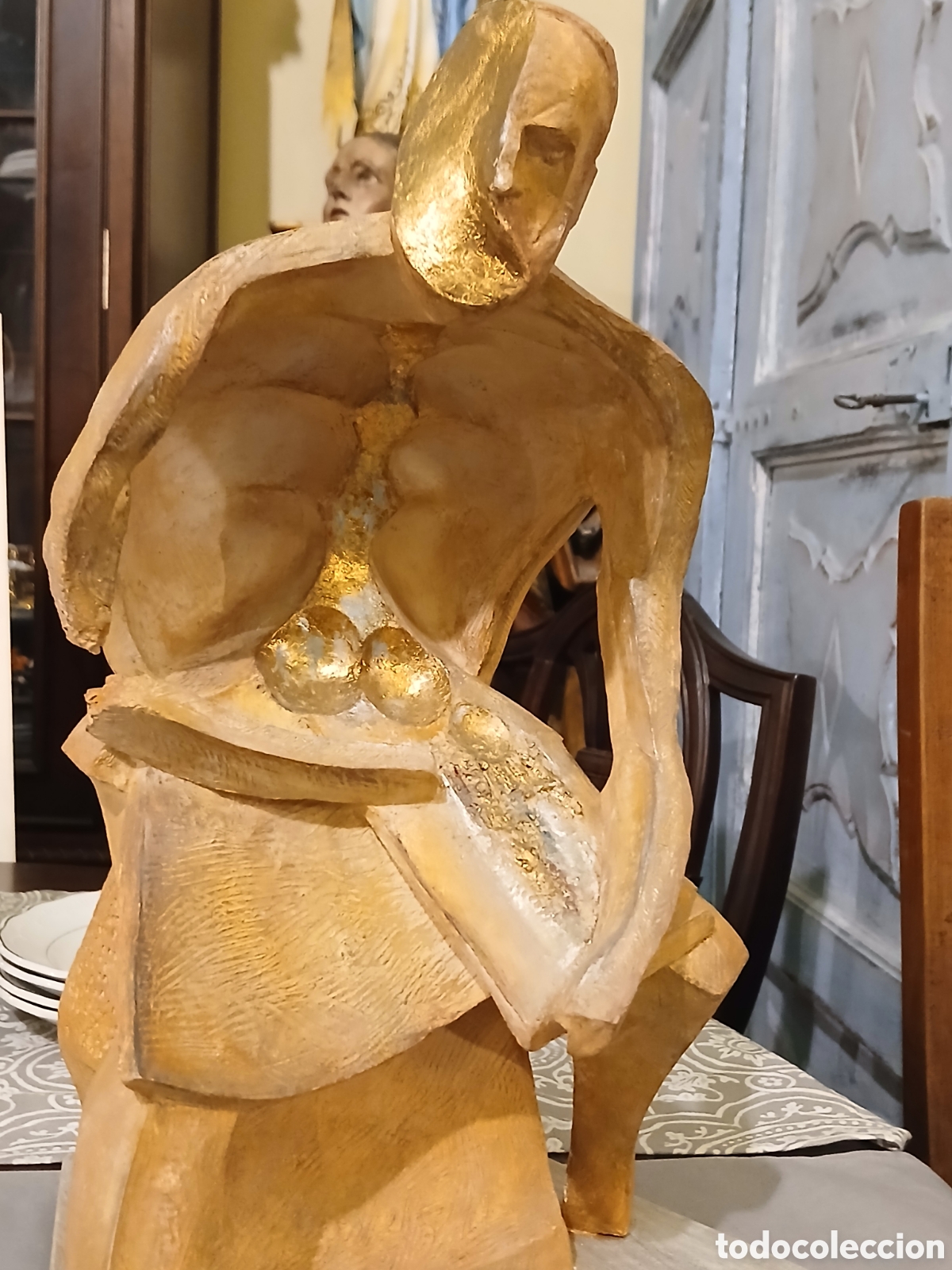 Arte: Gaud&iacute; escultura terracota Artur Aldom&agrave; Puig