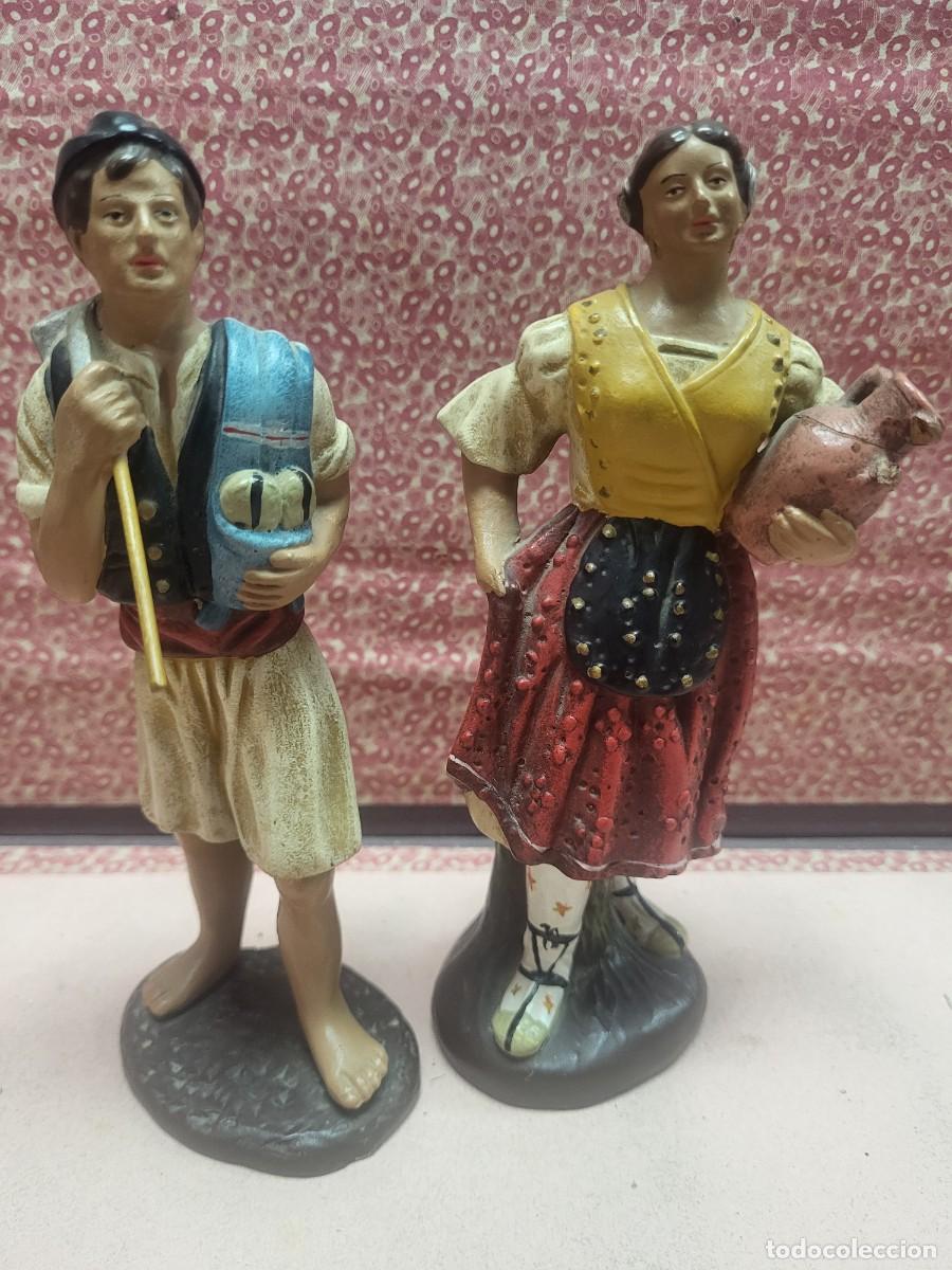 Arte: ANTIGUAS FIGURAS BARRO TERRACOTA MURCIANOS HUERTA FIGURAS BELEN MURCIA