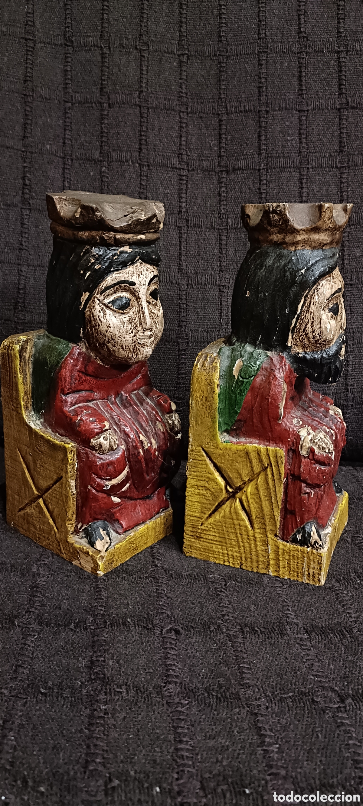 Arte: Figura madera policromadas - Foto 4
