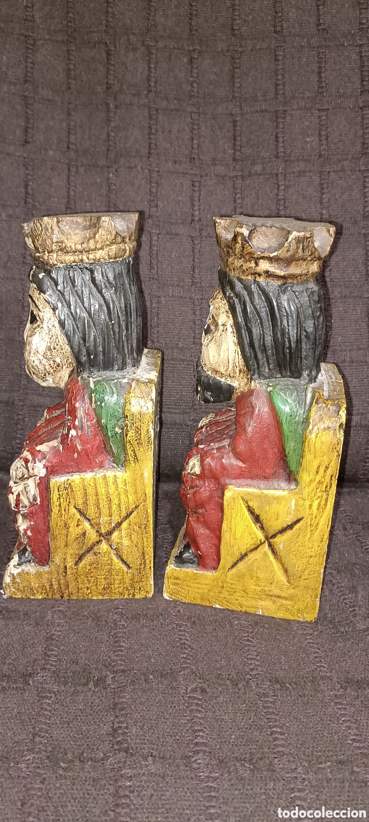 Arte: Figura madera policromadas - Foto 6