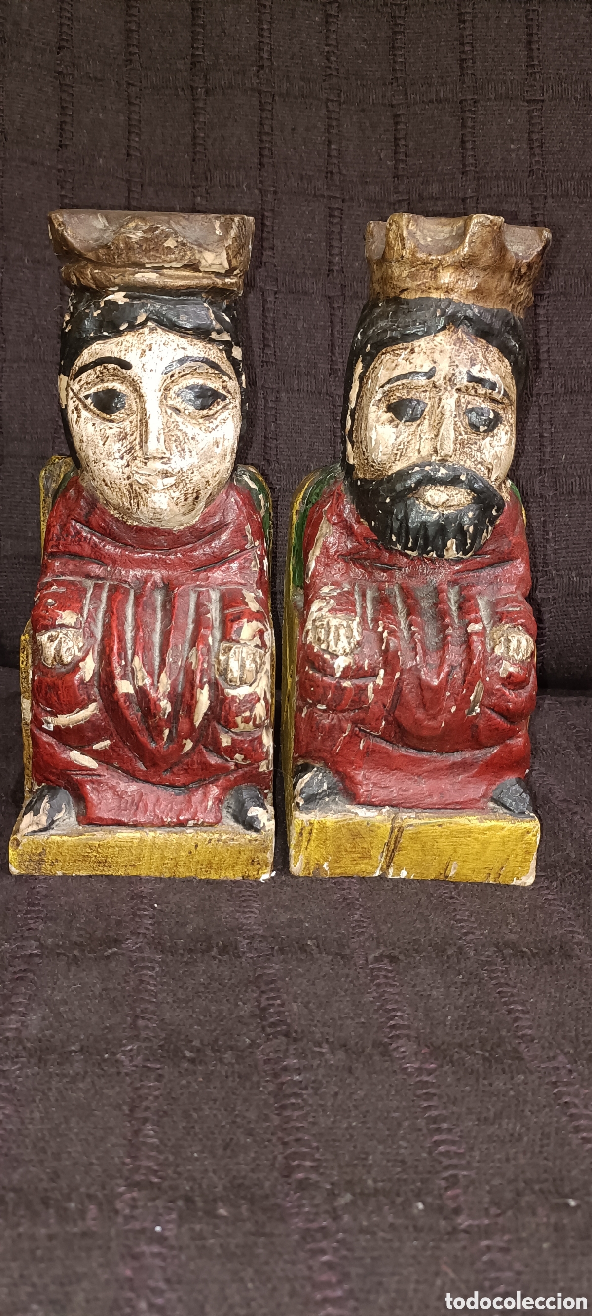 Arte: Figura madera policromadas - Foto 8