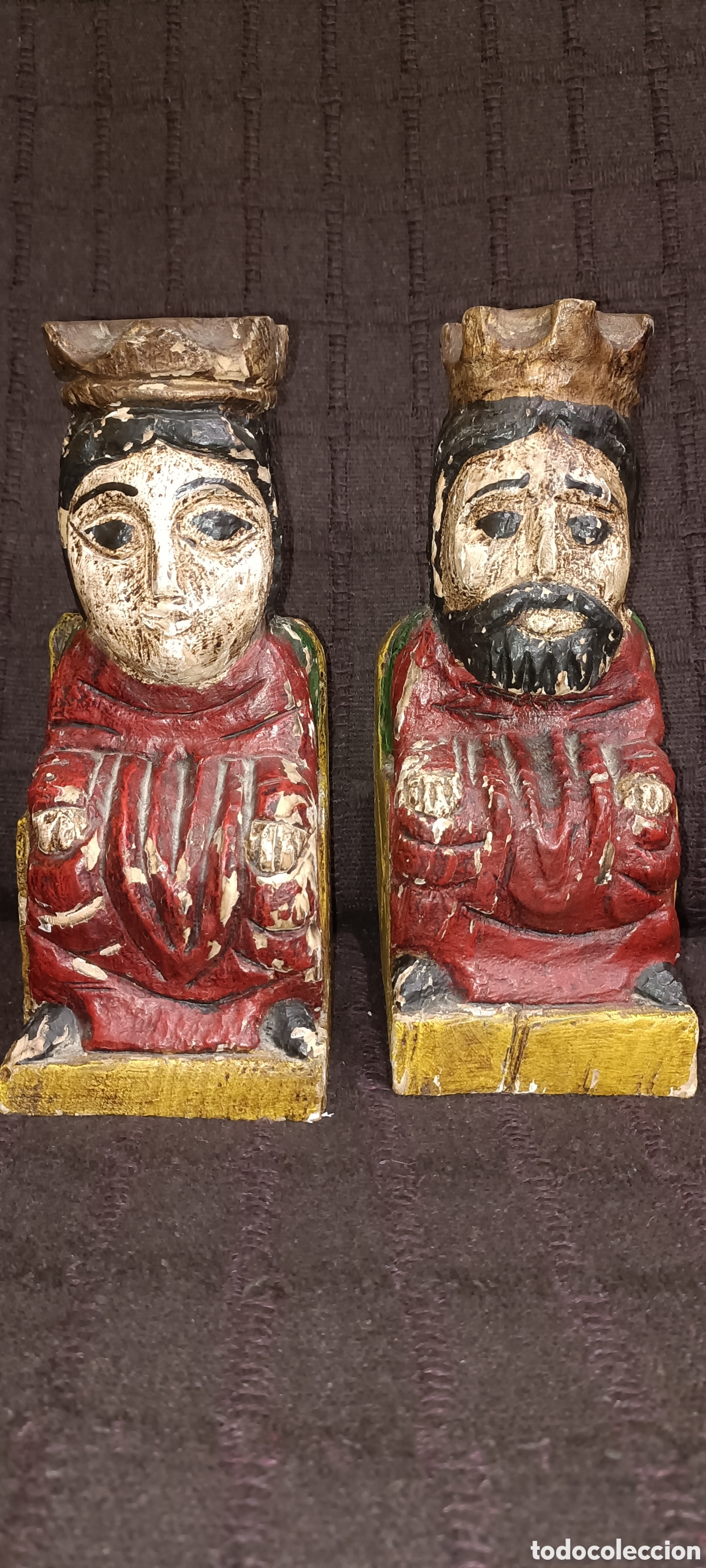Arte: Figura madera policromadas - Foto 2