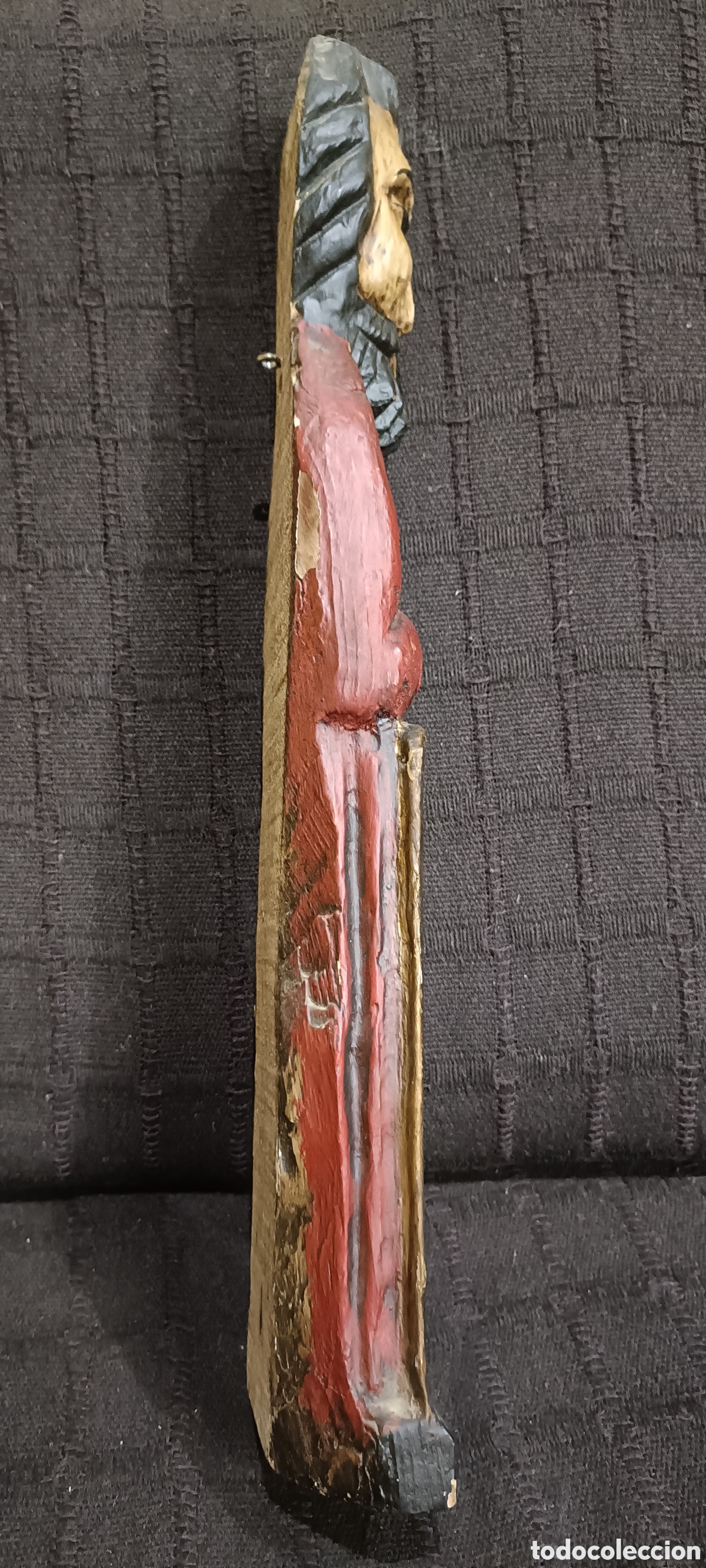 Arte: Figura madera moises - Foto 2