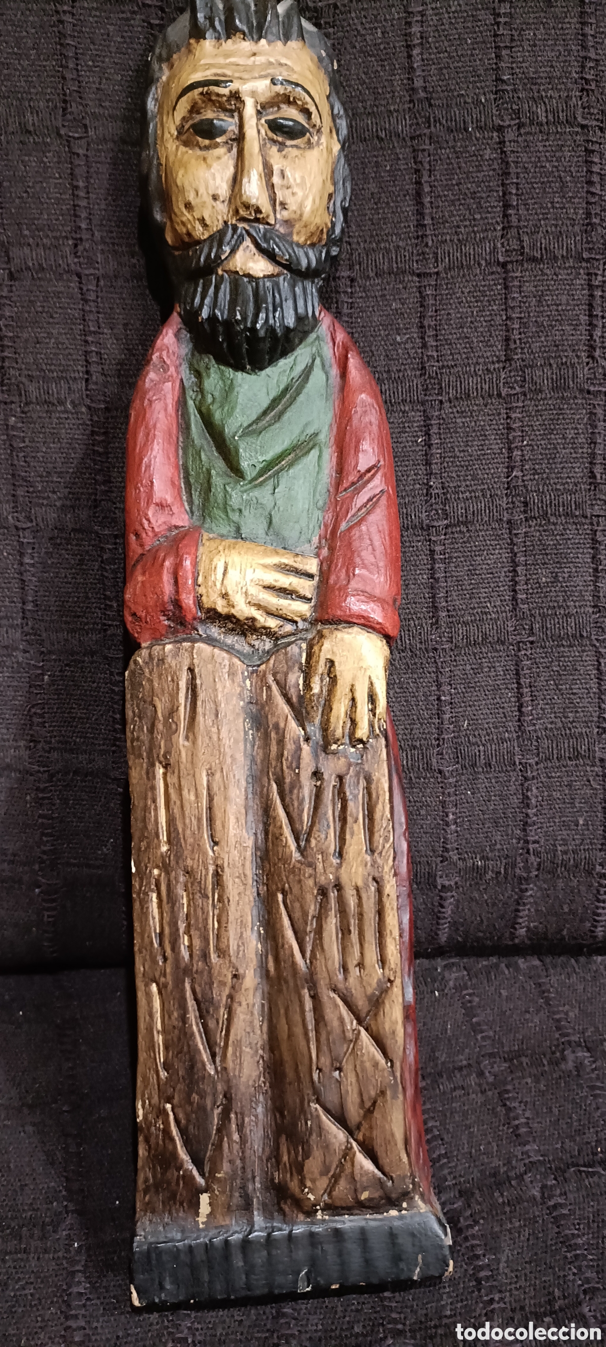 Arte: Figura madera moises - Foto 6