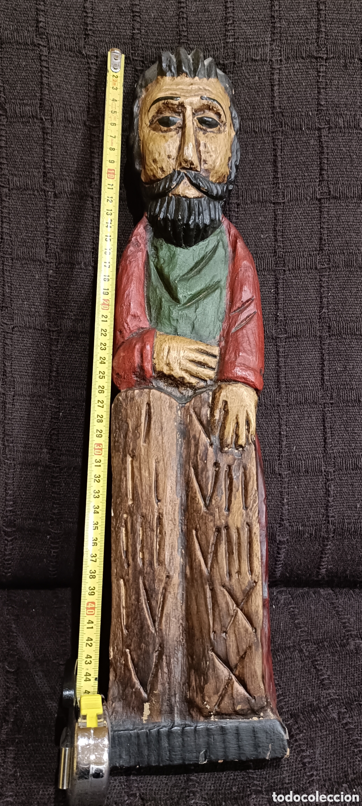 Arte: Figura madera moises - Foto 7