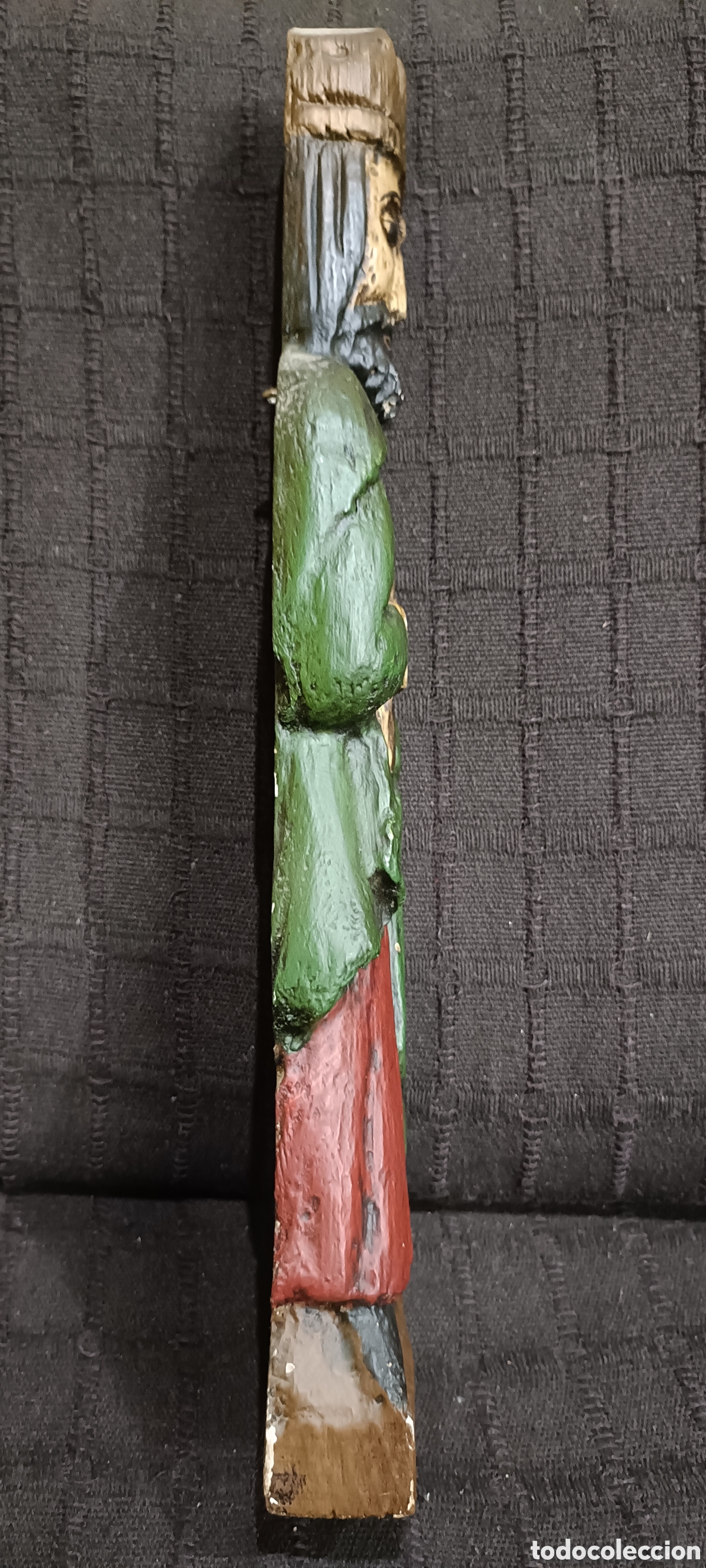 Arte: Figura madera Rey David - Foto 3