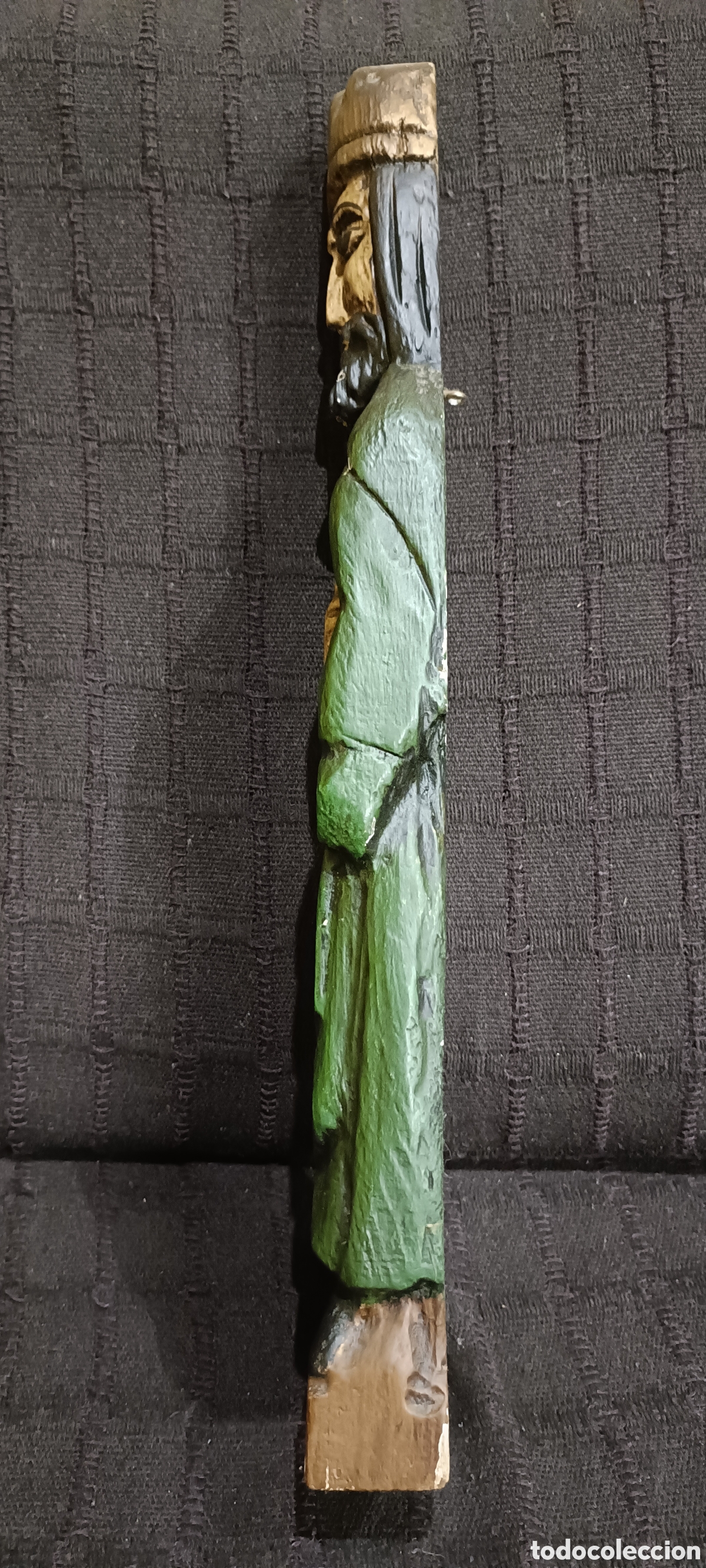 Arte: Figura madera Rey David - Foto 5