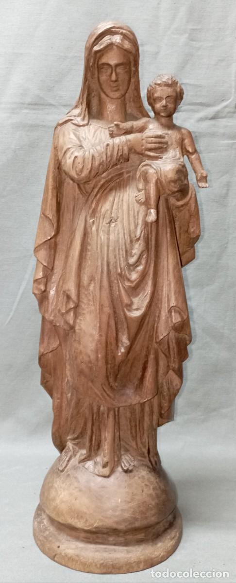 Art: Virgen con el ni&ntilde;o. &Aacute;lamo.