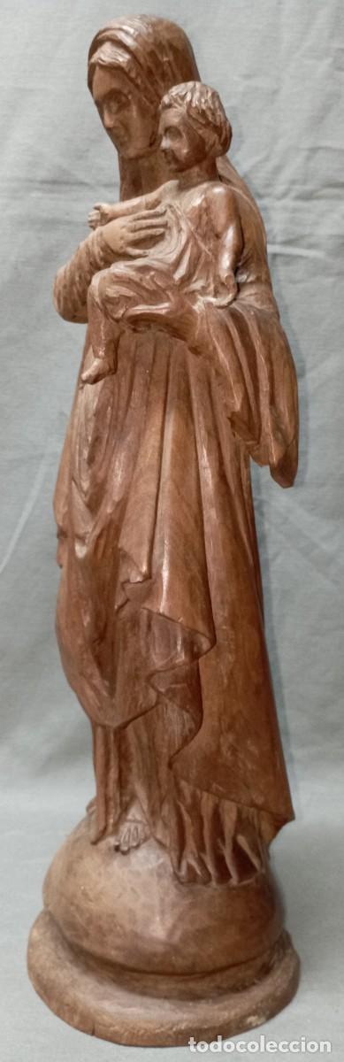 Arte: Virgen con el ni&ntilde;o. &Aacute;lamo. - Foto 2