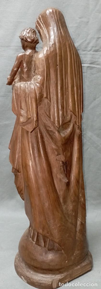 Arte: Virgen con el ni&ntilde;o. &Aacute;lamo. - Foto 3