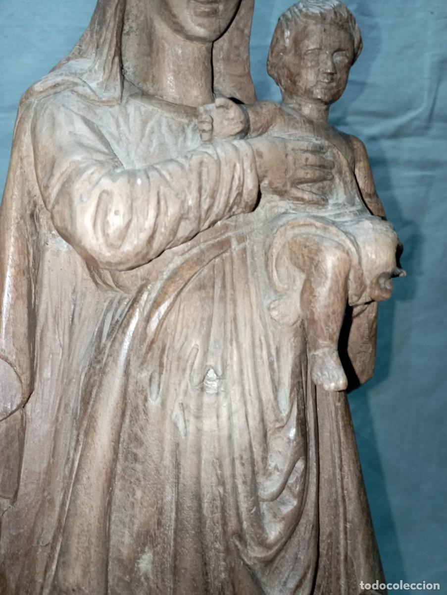 Arte: Virgen con el ni&ntilde;o. &Aacute;lamo. - Foto 8