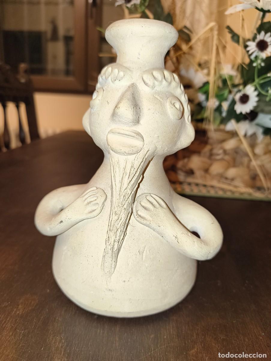 Arte: Escultura de terracota Ibiza Frigoles escuela Daifa