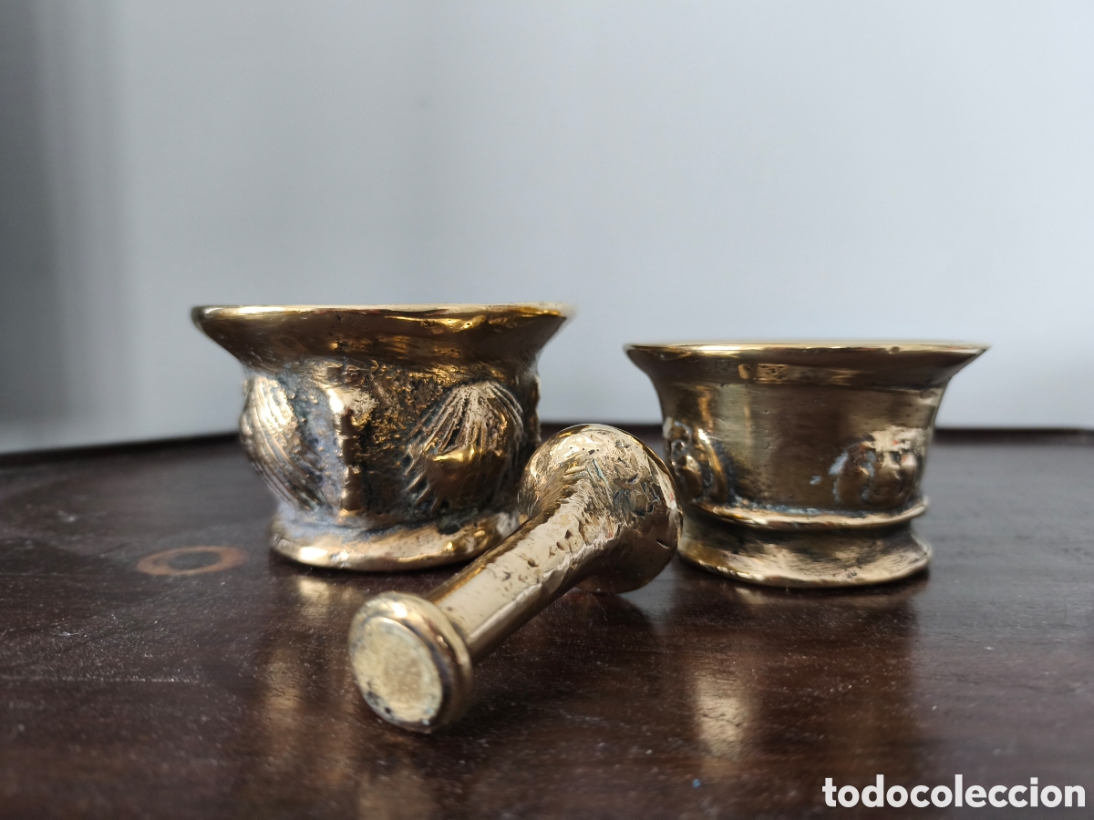 Art: Almireces bronce siglo XVIII