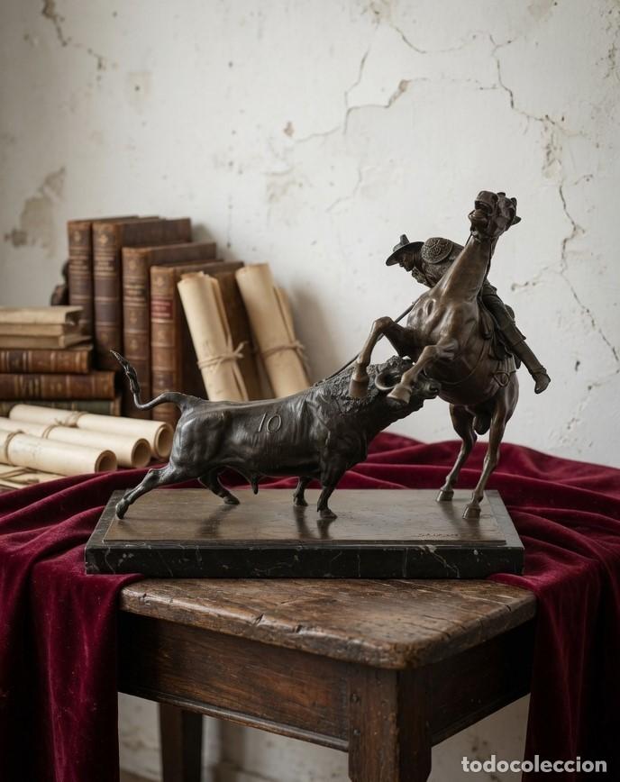 Arte: Escultura de Bronce M. Ceballos