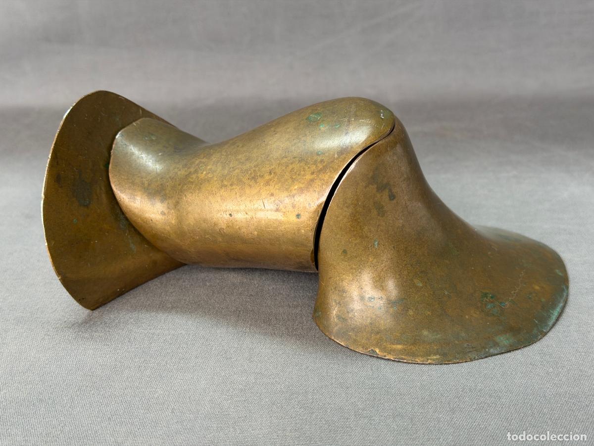 Arte: Mach&uacute; Harras , M&aacute;laga , escultura en bronce firmada , tirada 27/100