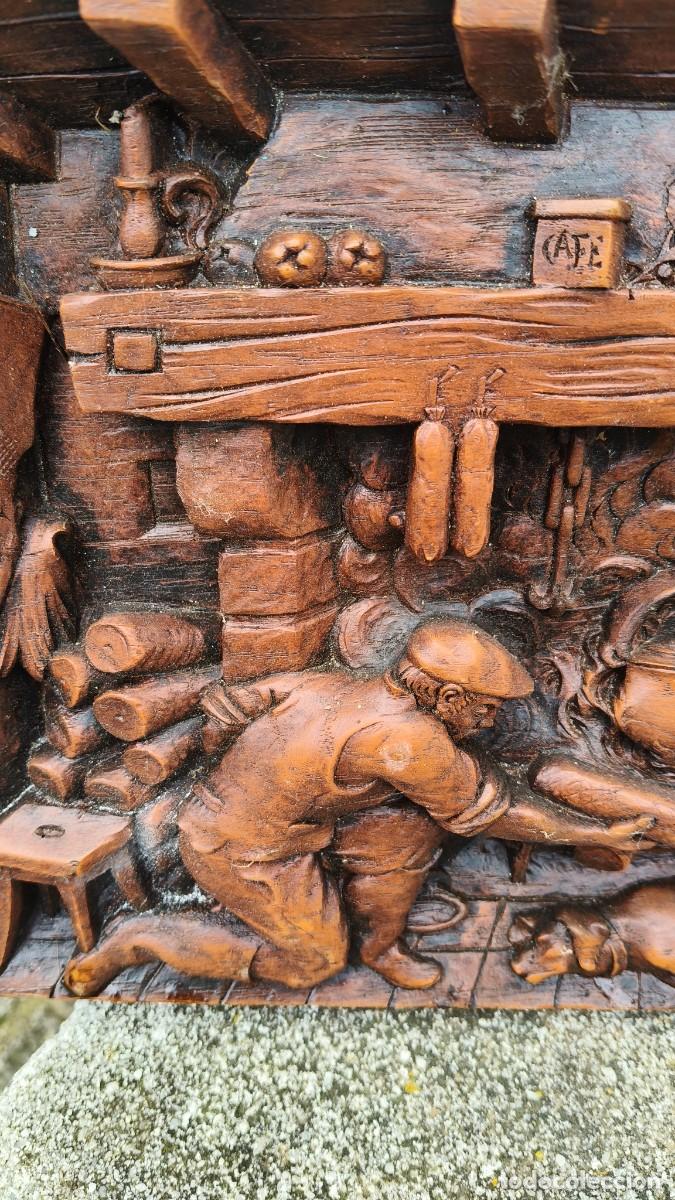 Arte: Tableau sculpture bois mural