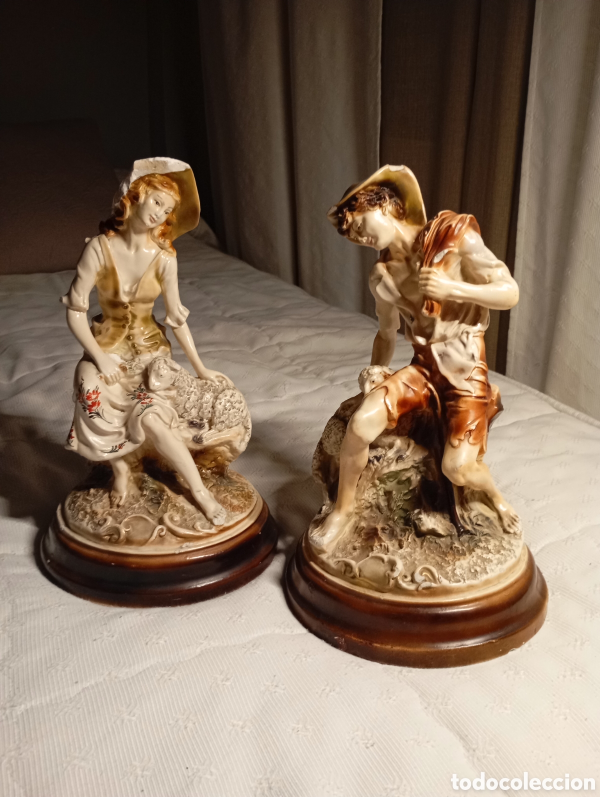 Art: Pareja de figuras capodimonte