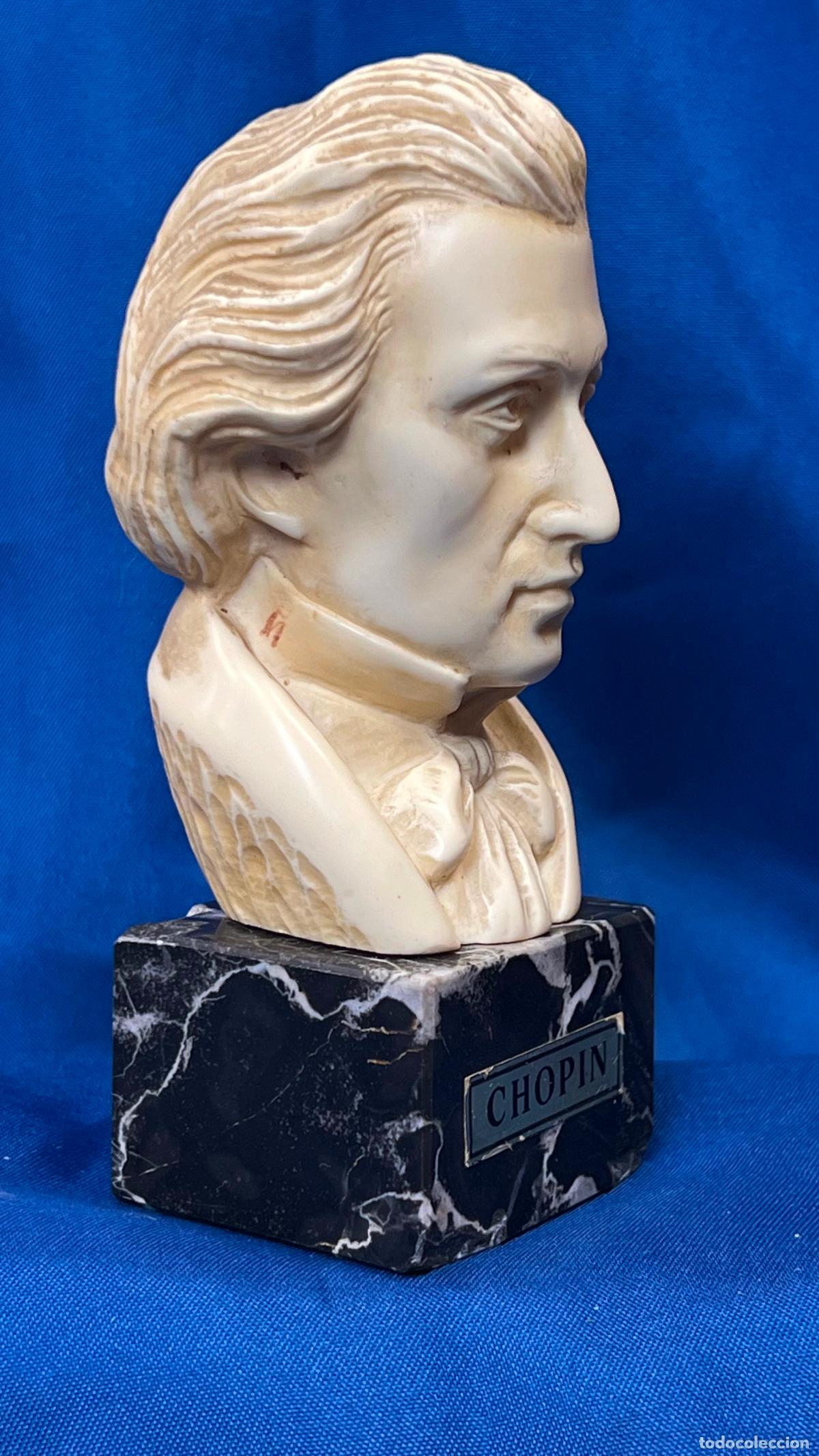 Arte: BUSTO ESCULT&Oacute;RICO: FR&Eacute;D&Eacute;RIC CHOPIN - Foto 2