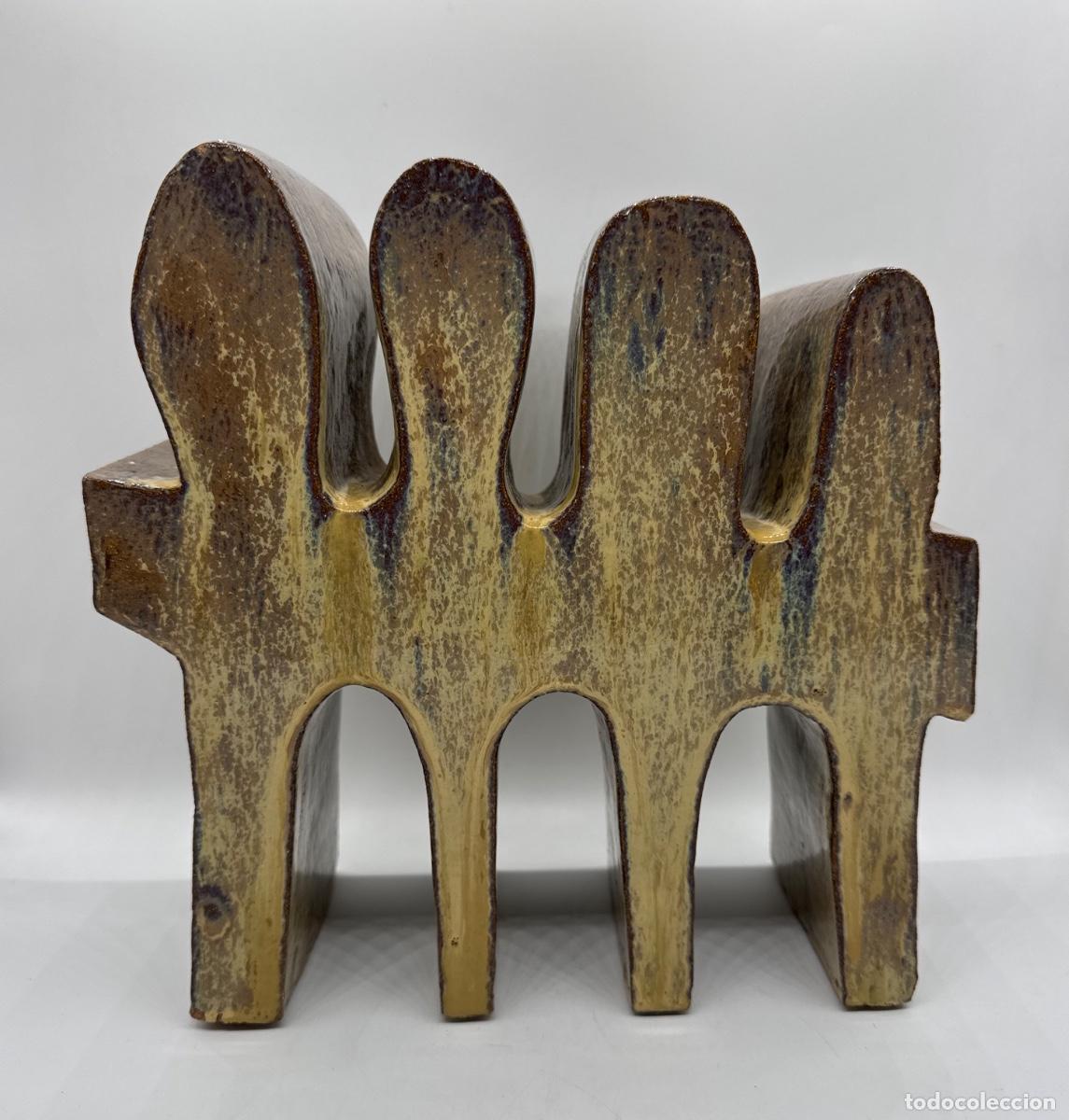 Arte: INTERESANTE ESCULTURA MODERNISTA AUTOR DESCONOCIDO