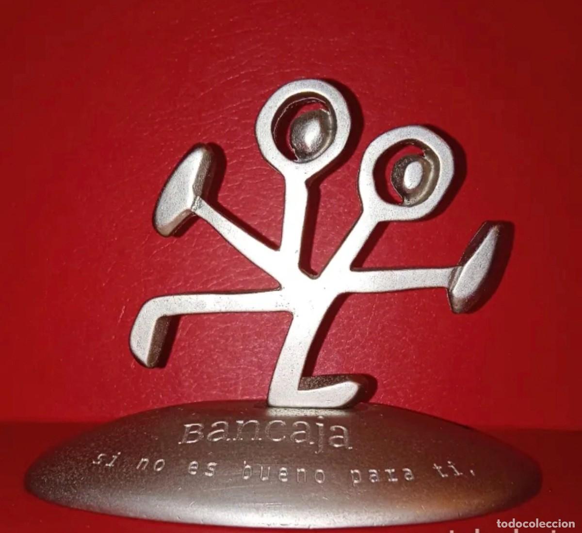 Arte: ESCULTURA JAVIER MARISCAL - LOGOTIPO BANCAJA