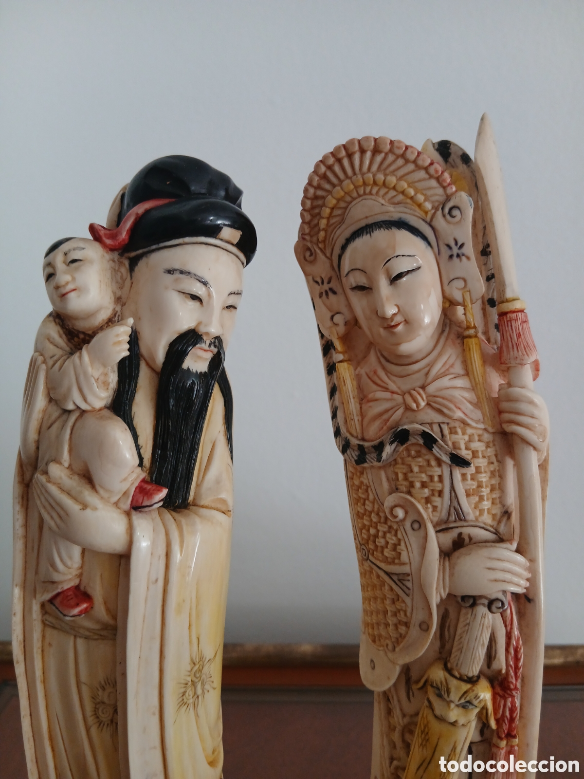 Arte: Figuras asi&aacute;ticas antiguas.