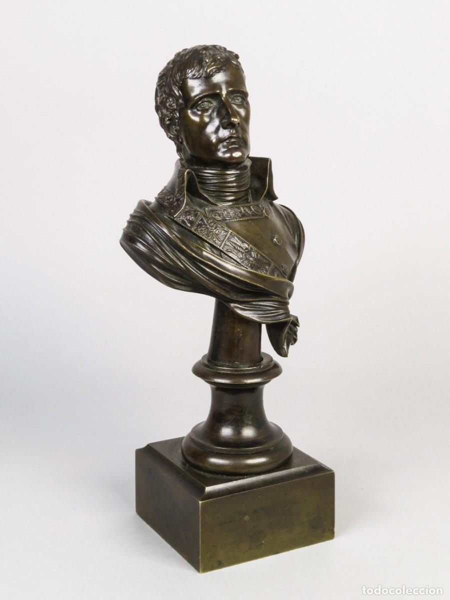 Arte: Busto de bronce de Napole&oacute;n Bonaparte como primer c&oacute;nsul finales siglo XVIII