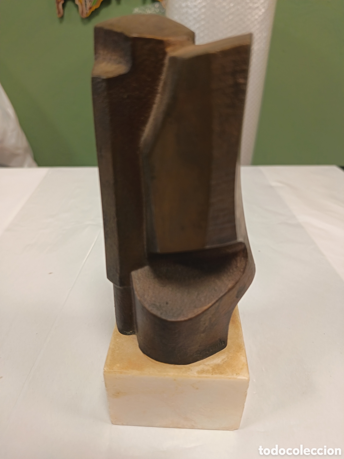 Arte: Escultura de bronce abstracta - Foto 4