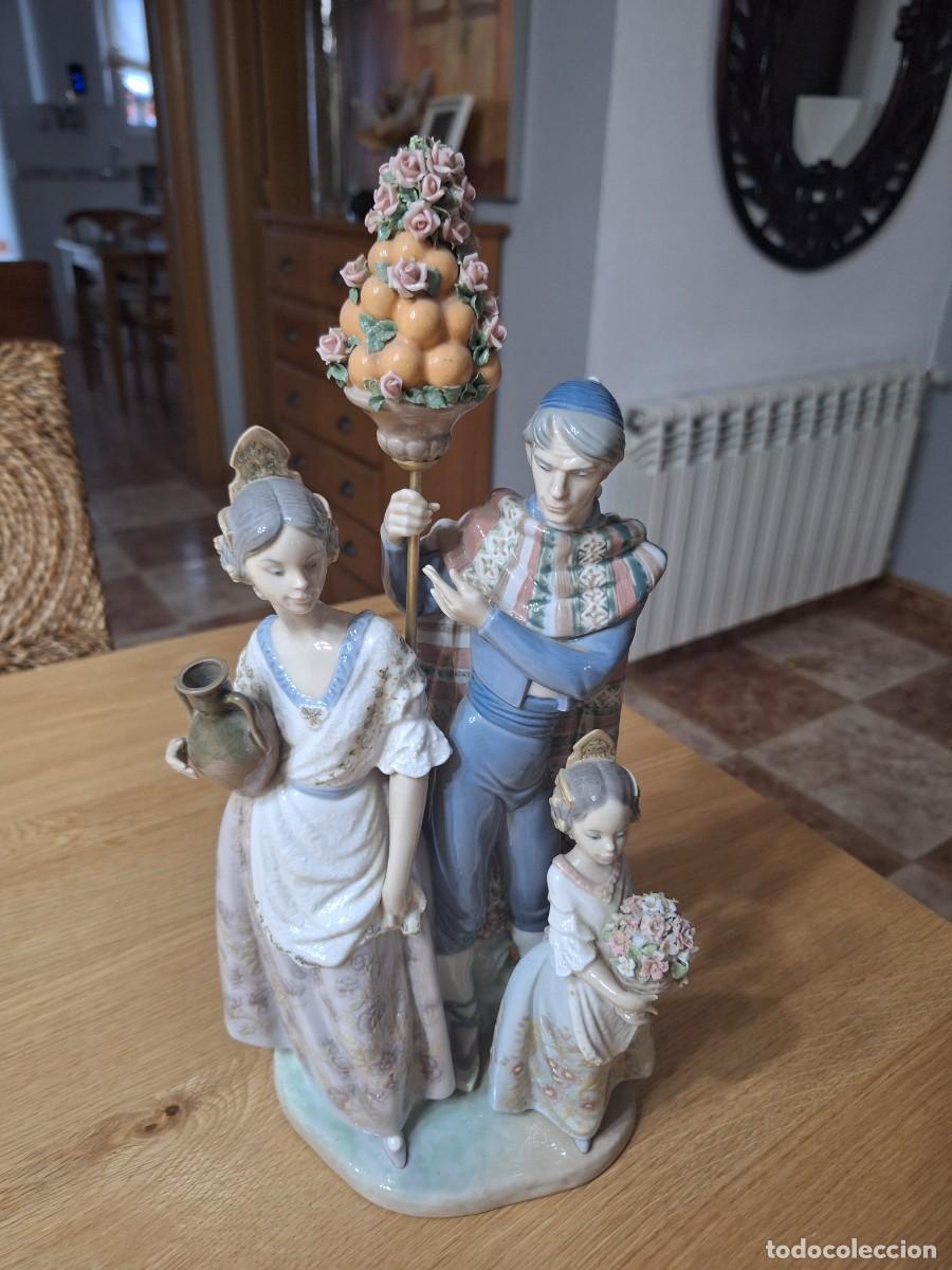 Arte: Figura Lladro grupo valenciano