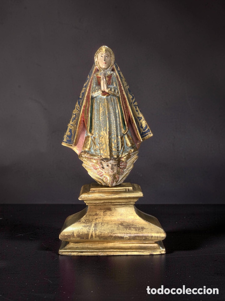 Arte: VIRGEN DE OLIVEIRA &ldquo;PATRONA DE GIMARAES (SIGLO XVII)