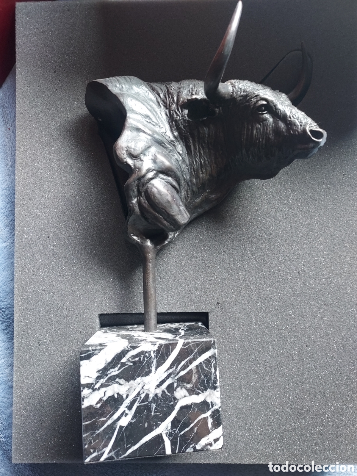 Arte: NUEVO: Tauromaquia Nacho Mart&iacute;n toro bronce
