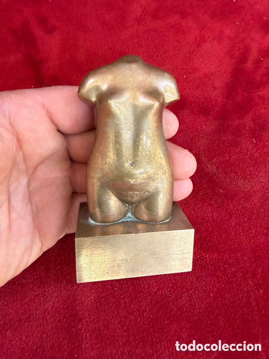 Arte: Antigua escultura,Torso feminino ,Jose Luis Fernandez!