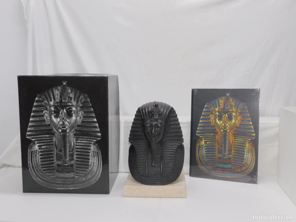 Arte: SKEL TUTANKHAM&Oacute;N - NEUES MUSEUM - ESCULTURA - BRONCE PATINADO