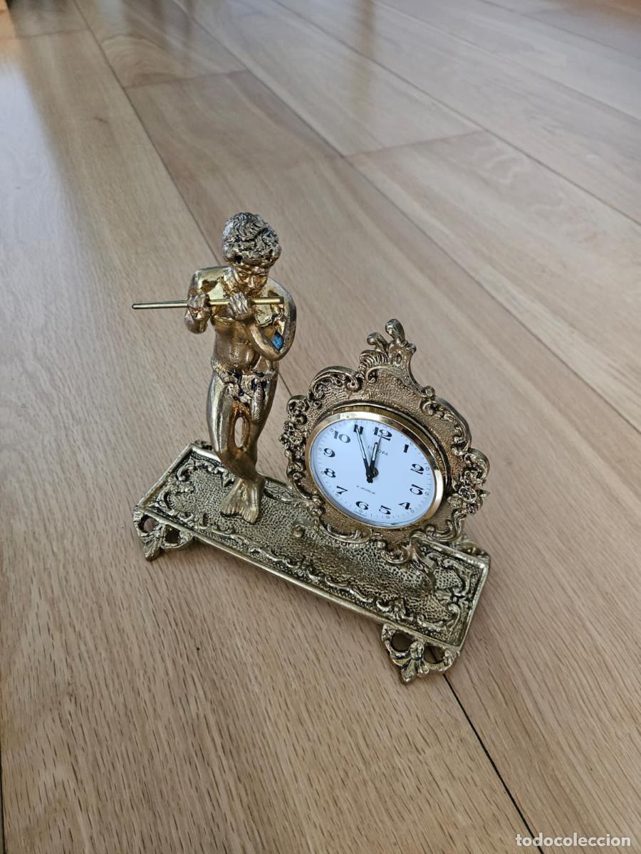 Arte: Reloj de mesa de bronce - Foto 1