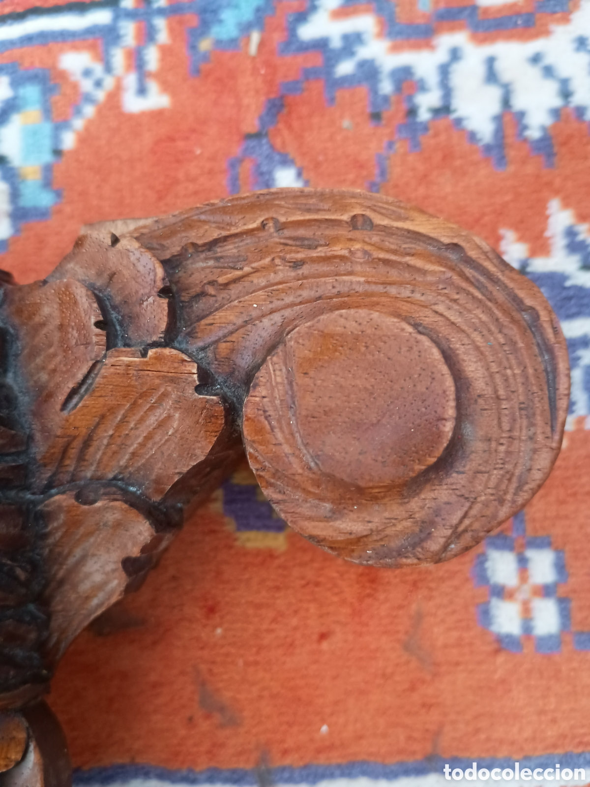 Arte: Talla madera remate de objeto - Foto 3