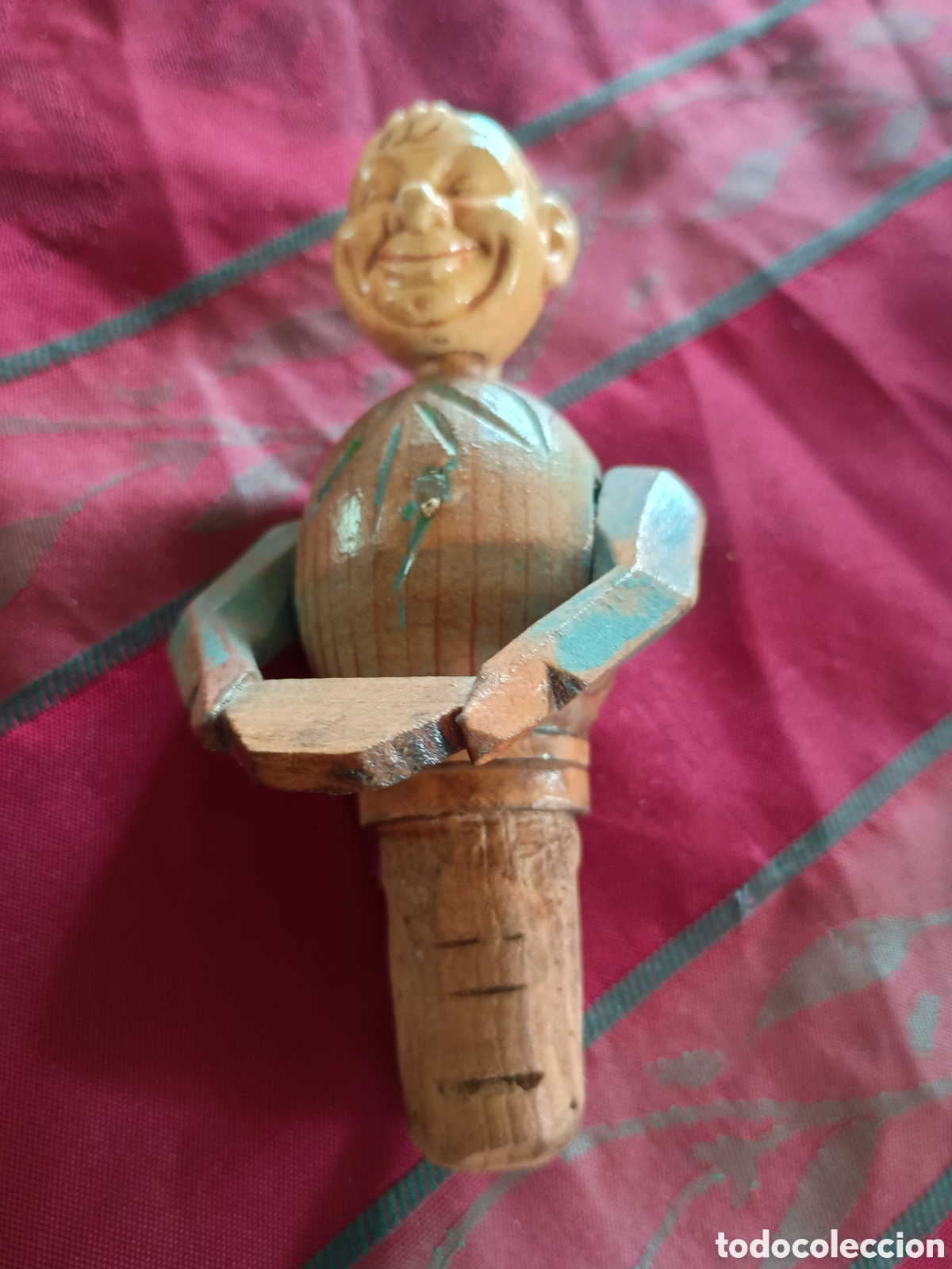 Arte: Tap&oacute;n madera tallada arte popular