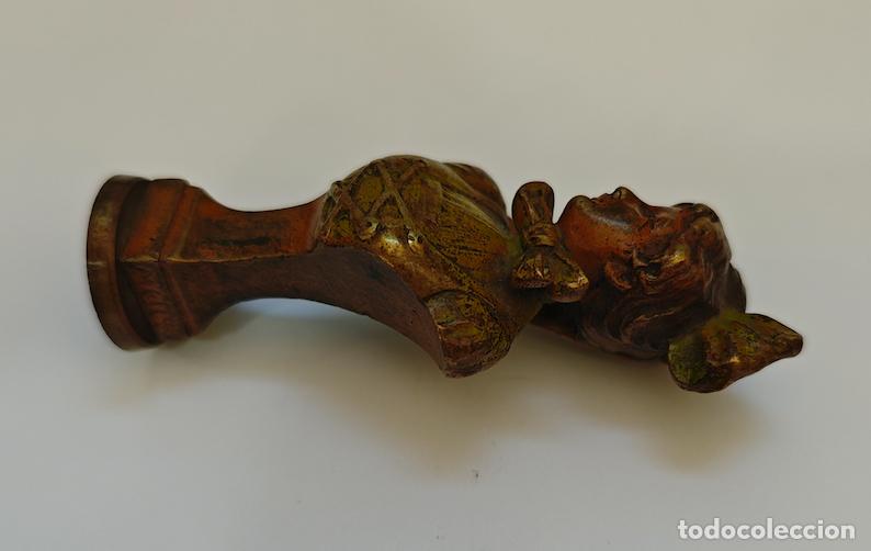 Arte: SELLO DE BRONCE DE MUJER - Foto 2