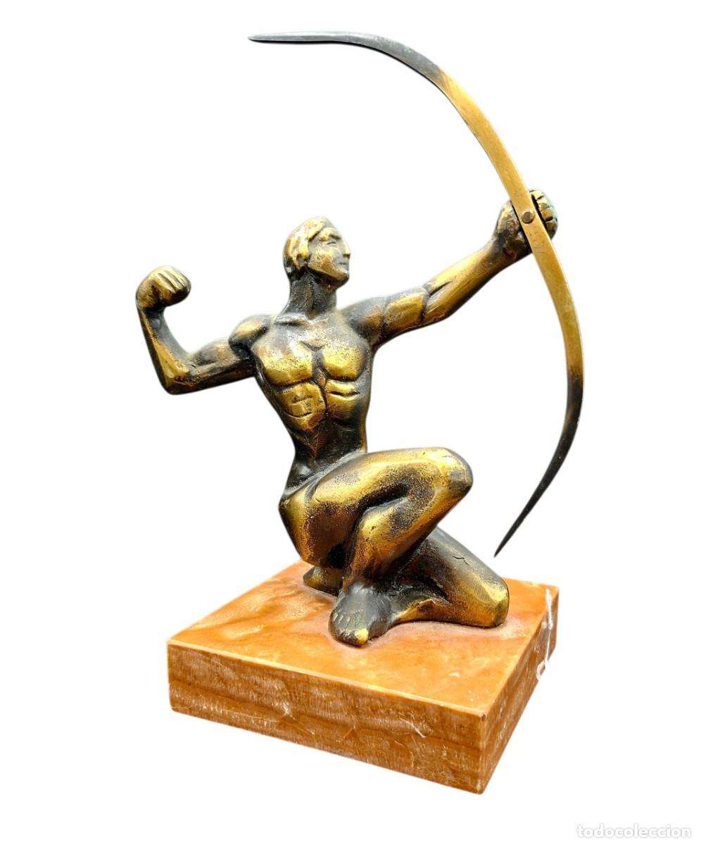 Arte: ESCULTURA EN BRONCE ARTDECO AL ESTILO DE RONCOURT