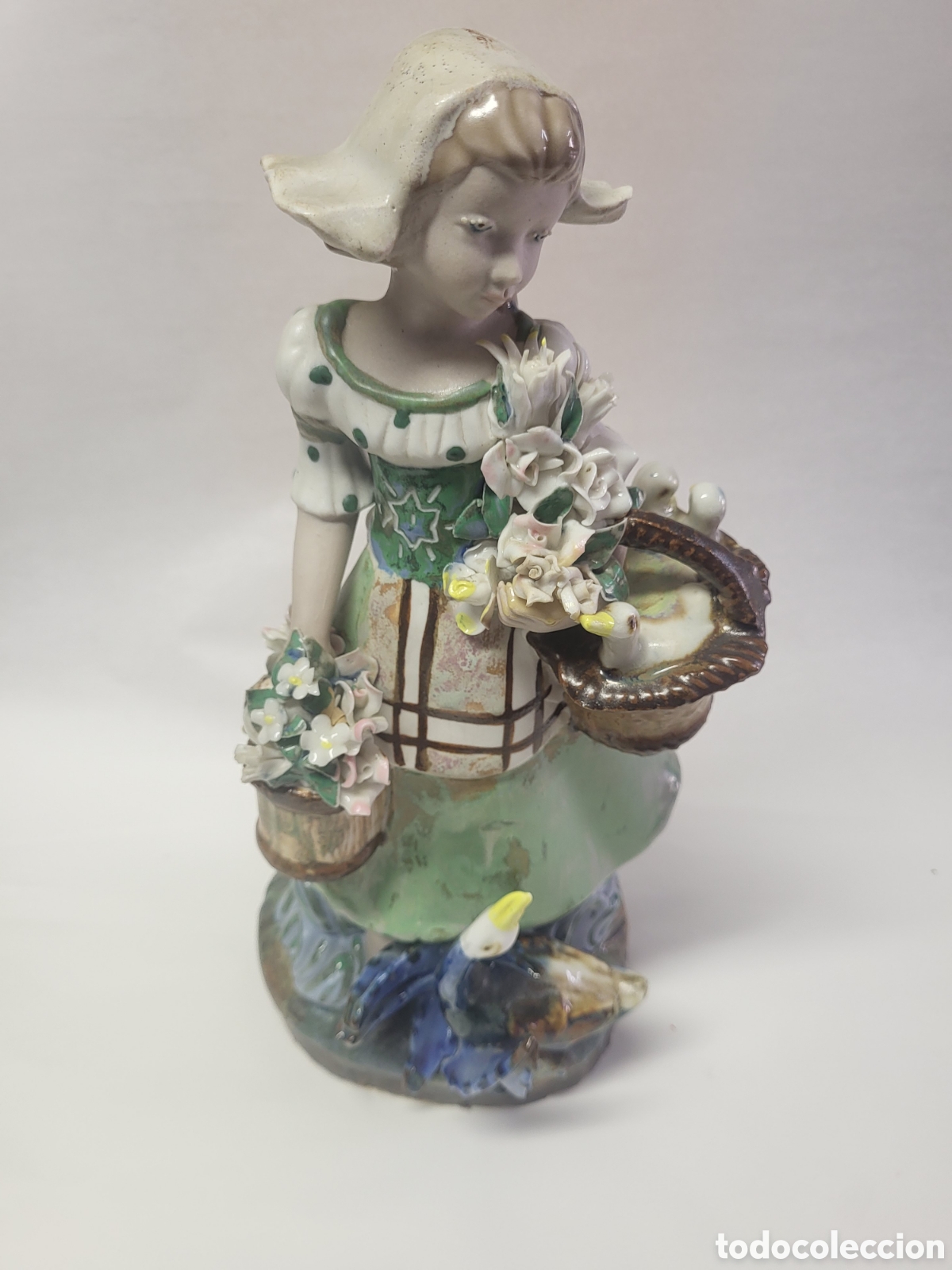 Arte: Figura porcelana Ram&oacute;n Ingl&eacute;s