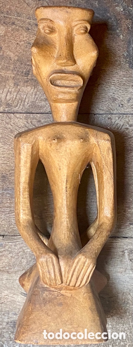 Arte: Escultura madera tallada Kenya