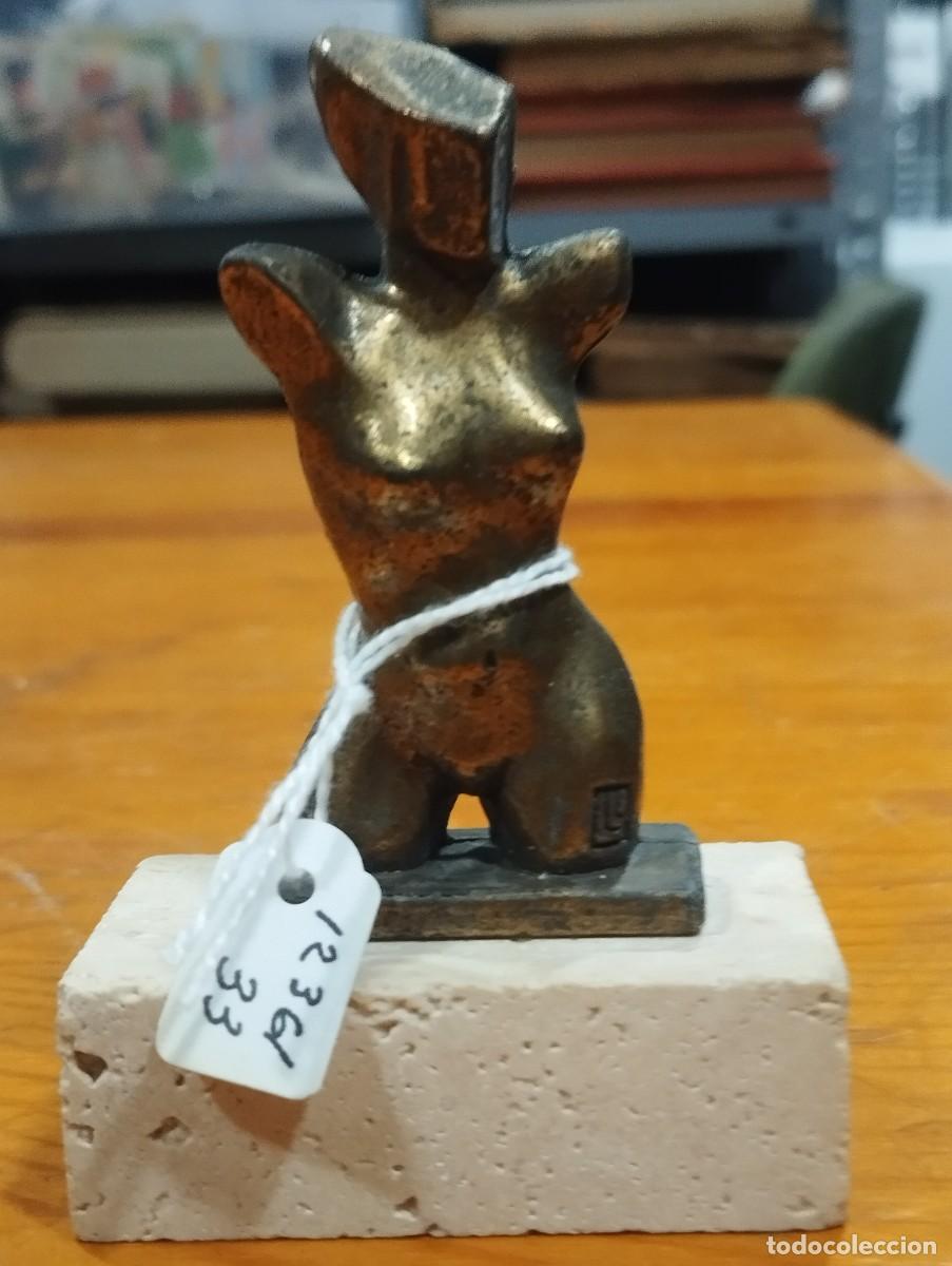 Arte: ESCULTURA BRONCE LLUIS LLONGUERAS.